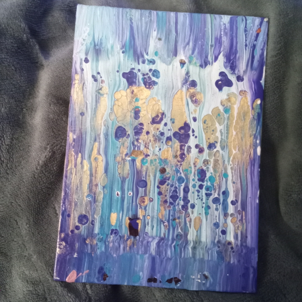 Original Abstract Fluid Art